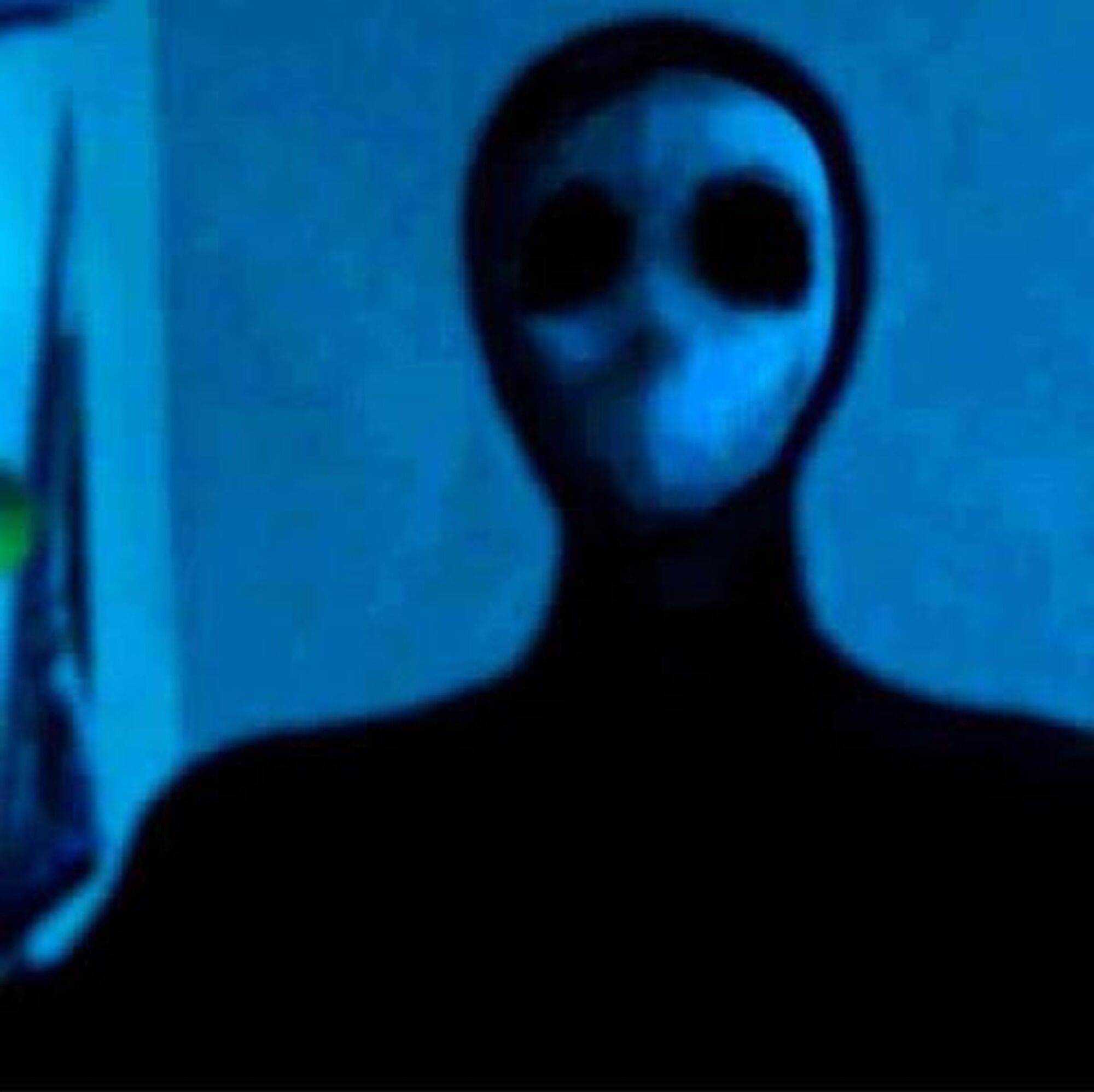 image of eyeless jack a creepypasta/internet horror story with the caption irl photo of me